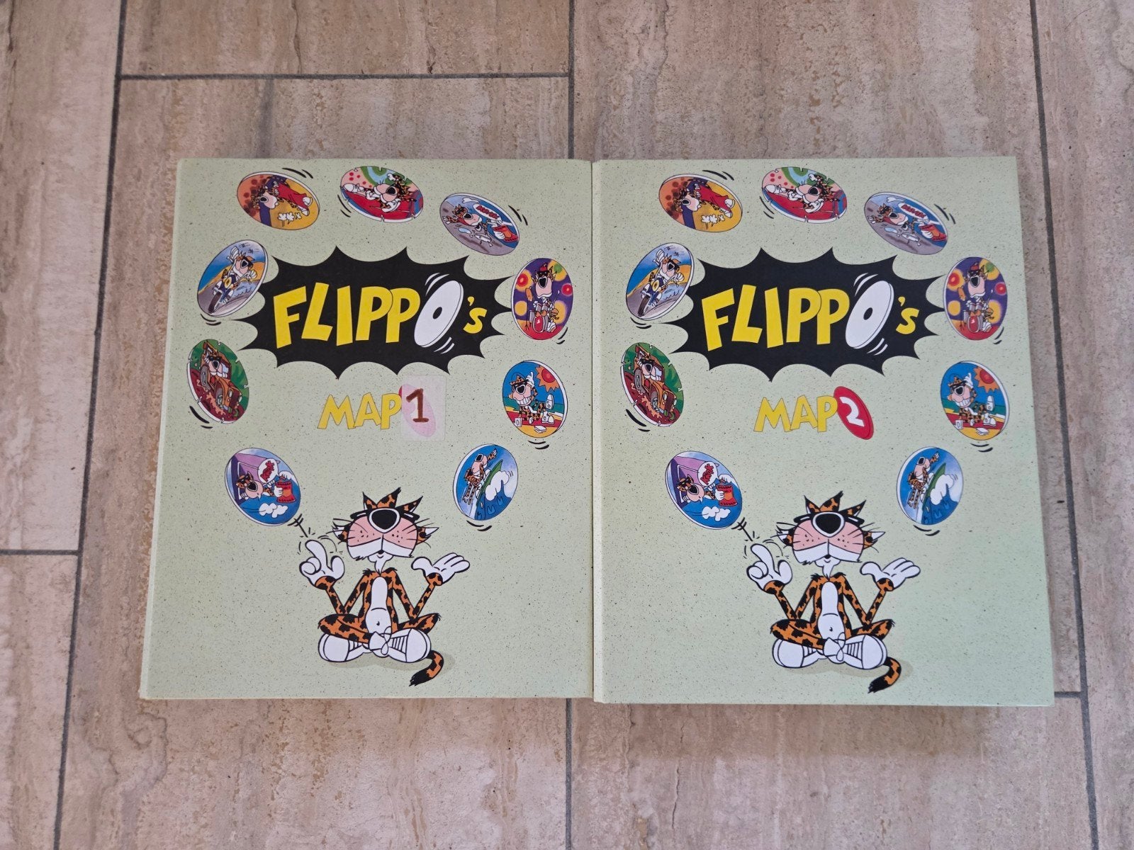 Flippo verzamelmappen met certificaat, Ophalen, Adventure, Verzameling, Met verzamelmap(pen)