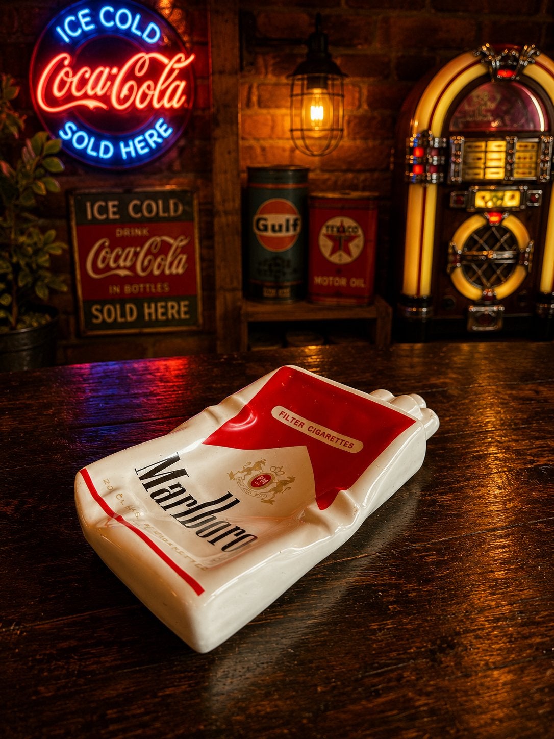 Marlboro asbak, Verzenden, Zo goed als nieuw, Gebruiksvoorwerp