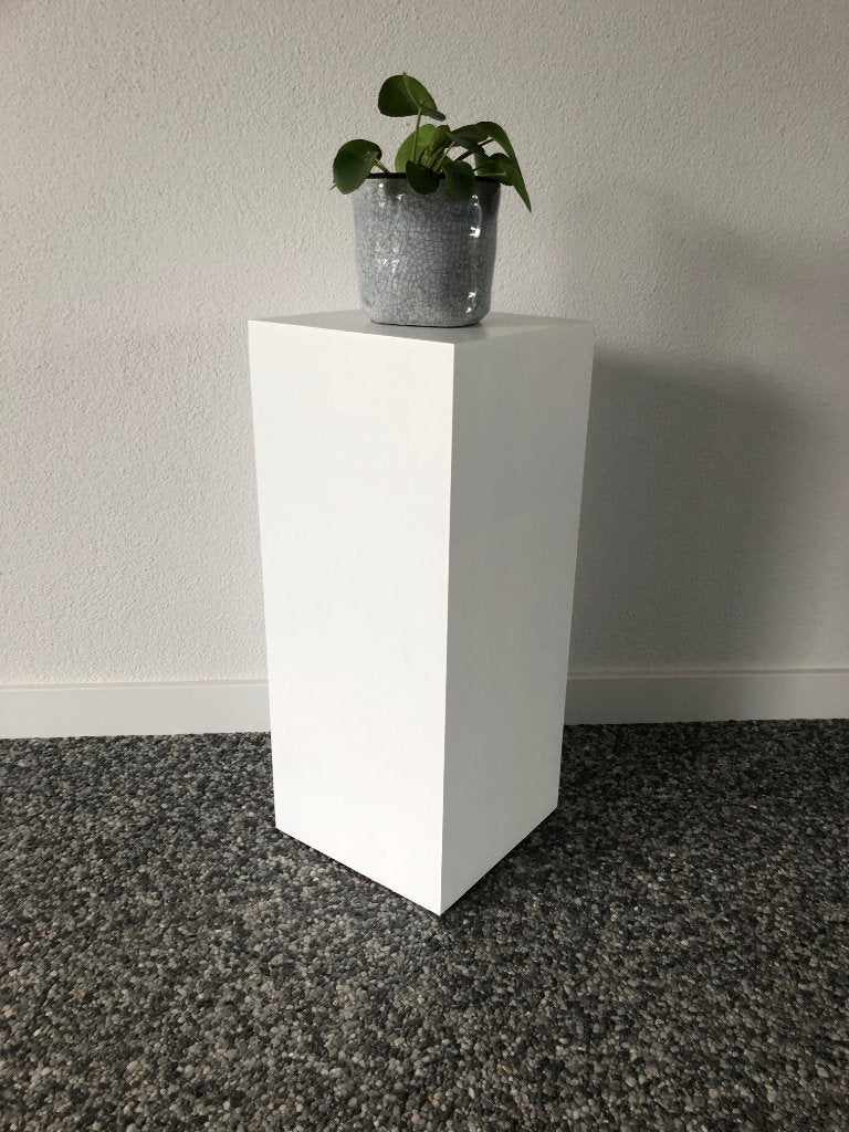Strakke Witte Naadloze Sokkel Pilaar Kolom op maat 50x20x20, Ophalen of Verzenden, Nieuw