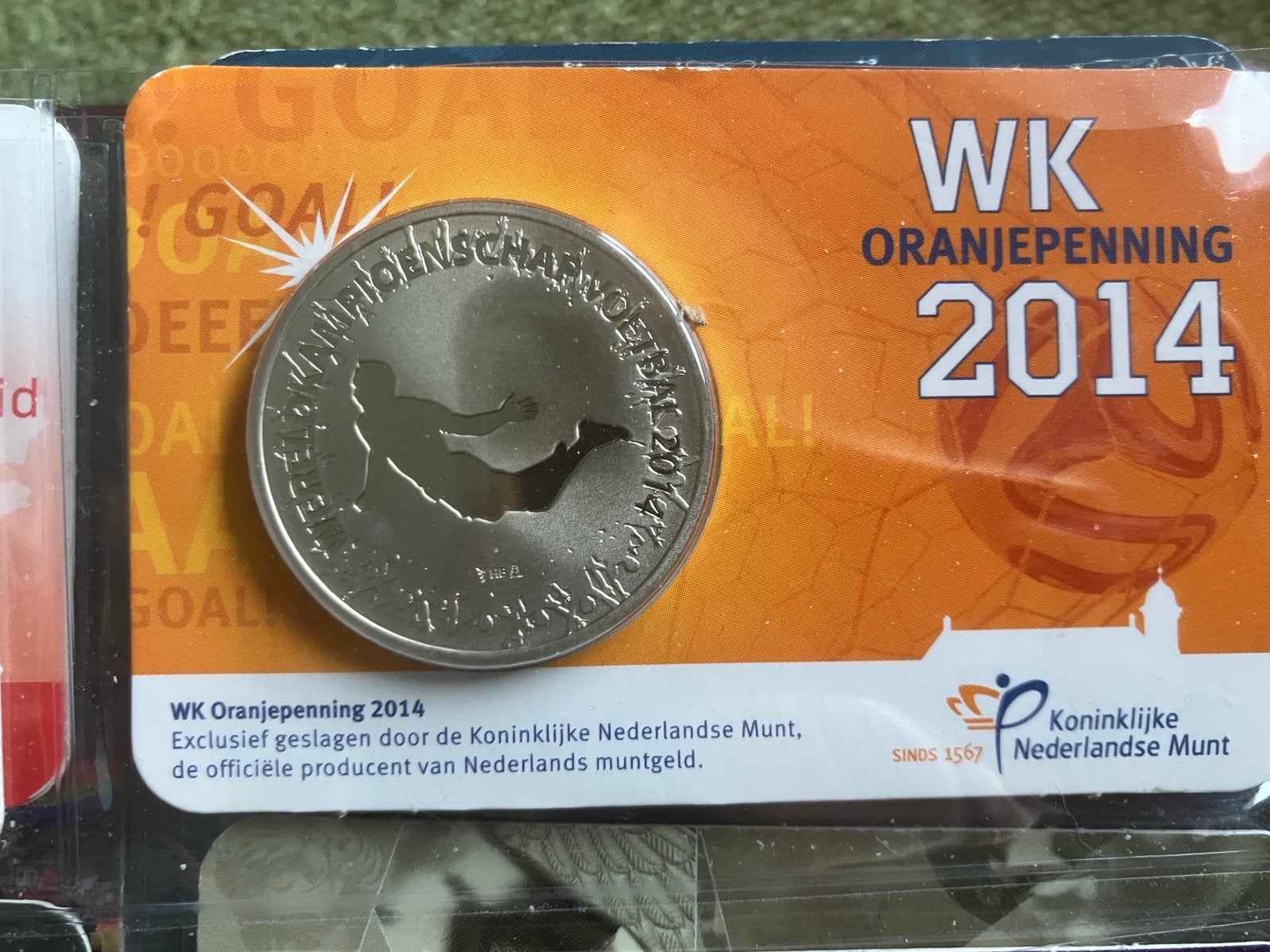 Coincard WK Oranjepenning 2014 (Van Persie), Verzenden, Overige materialen, Nederland