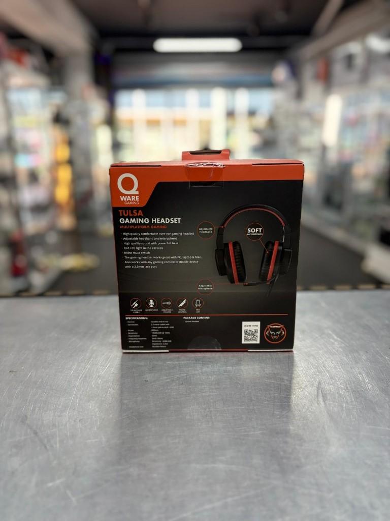 Gaming Headset Tulsa Red | Nieuw | €19,99, Overige merken, ., Nieuw, Ophalen of Verzenden