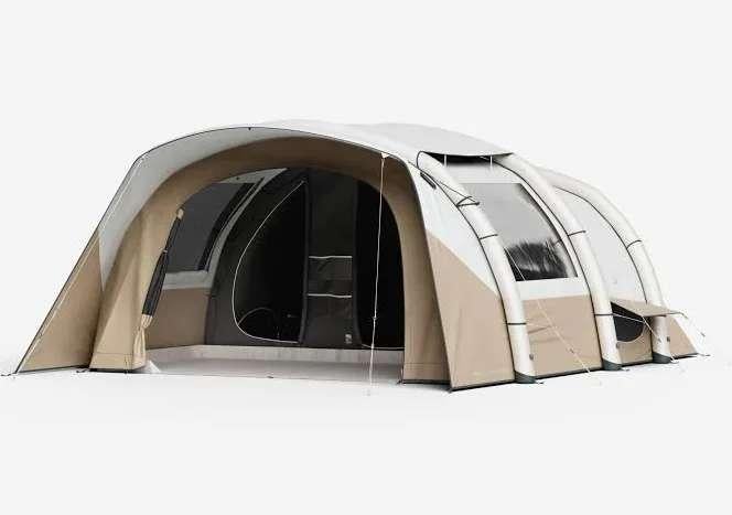 quecha 6 persoons opblaasbare tent, Caravans en Kamperen, Tenten, tot en met 6, Zo goed als nieuw, Ophalen