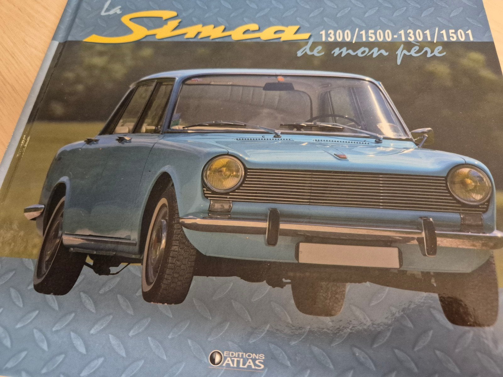 Gebonden hardcover Simca 1300 1501óók zeldzame coupé Heuliez, Ophalen of Verzenden