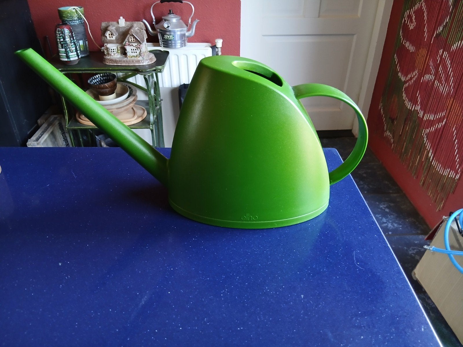 Retro groene gieter, Ophalen of Verzenden, Huis en Inrichting