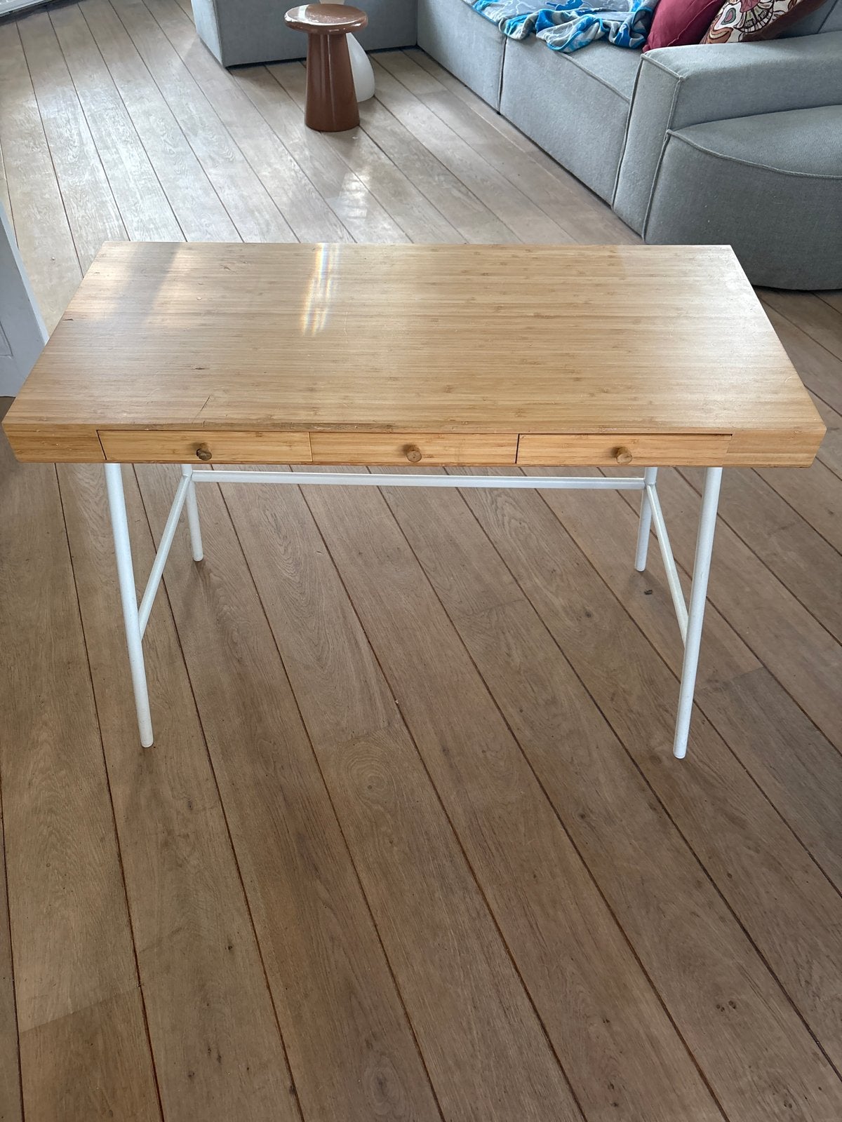 IKEA Bureau met lades - Gebruikt, Ophalen, Gebruikt, IKEA, Modern
