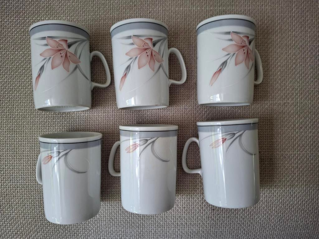Koffiemokjes Winterling ( 6 x ), Huis en Inrichting, Keuken | Keukenbenodigdheden, Zo goed als nieuw, Overige typen, Overige merken