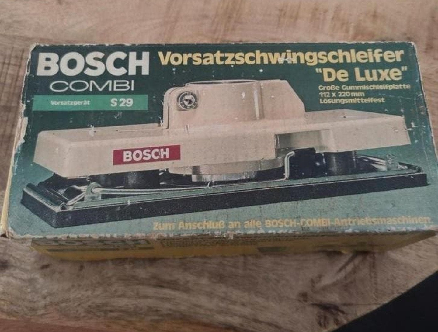 Vintage Bosch Combi "De Luxe" Schuurmachine Opzetstuk, Ophalen