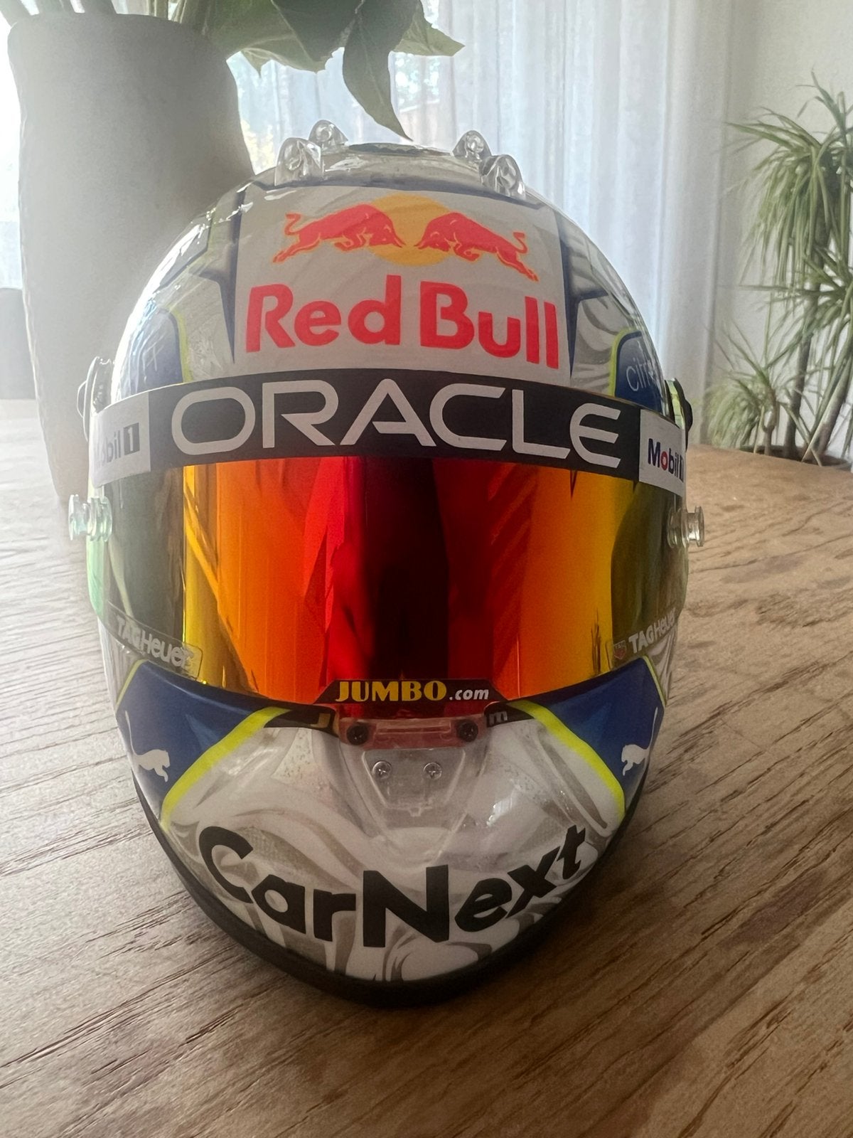 Max Verstappen Helm 1:2 Austrian GP 2022 Inclusief Tear-Offs, Verzamelen, Automerken, Motoren en Formule 1, Ophalen, Nieuw