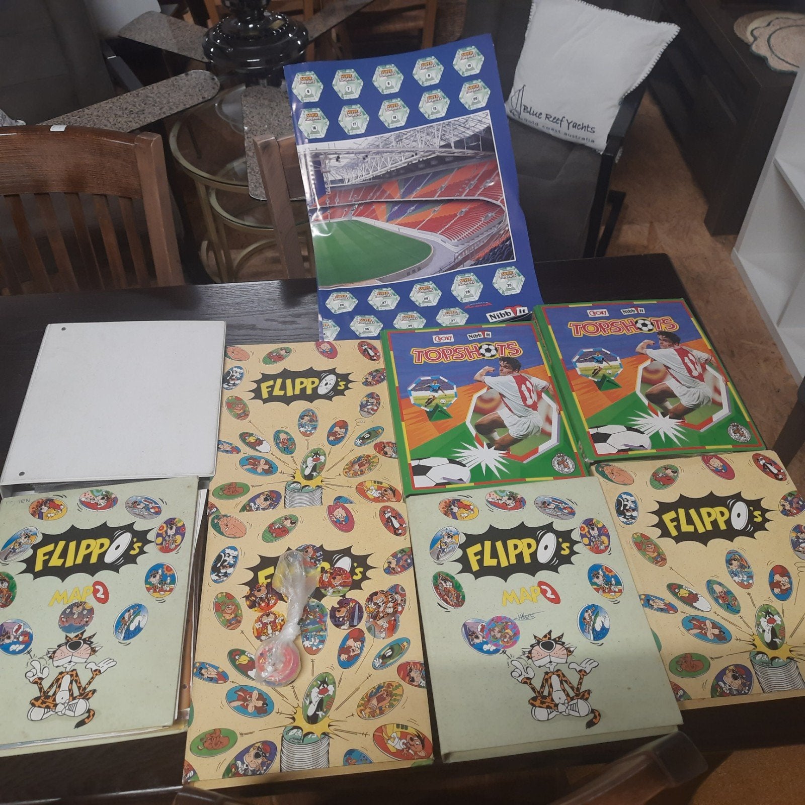 Grote verzameling Flippo's en Topshots met mappen, Ophalen of Verzenden, Looney Tunes, Verzameling, Met verzamelmap(pen)