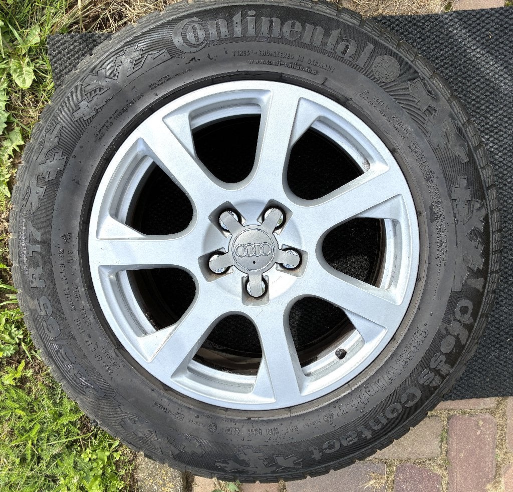 Orginele AUDI velgen, Ophalen, Gebruikt, Velg(en), 17 inch