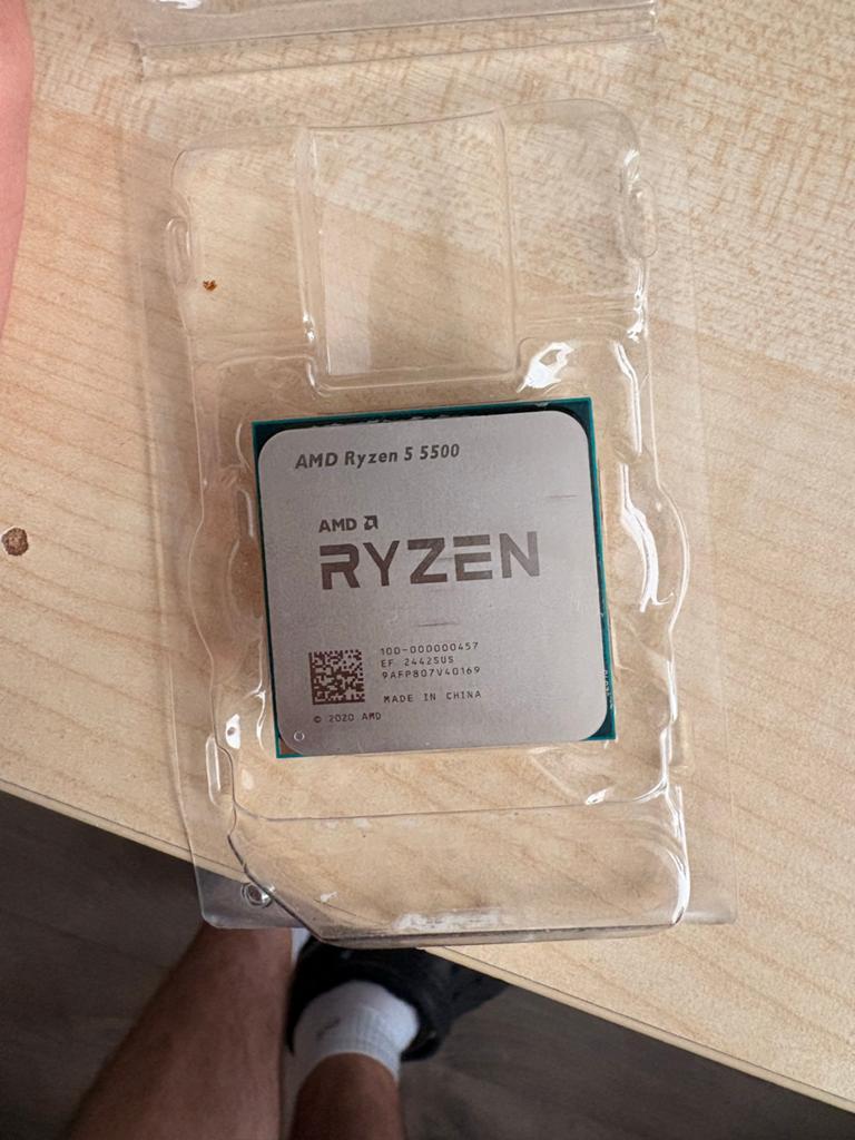 AMD Ryzen 5 5500 Processor, Computers en Software, Processors, Ophalen, Gebruikt, 6-core, 3 tot 4 Ghz