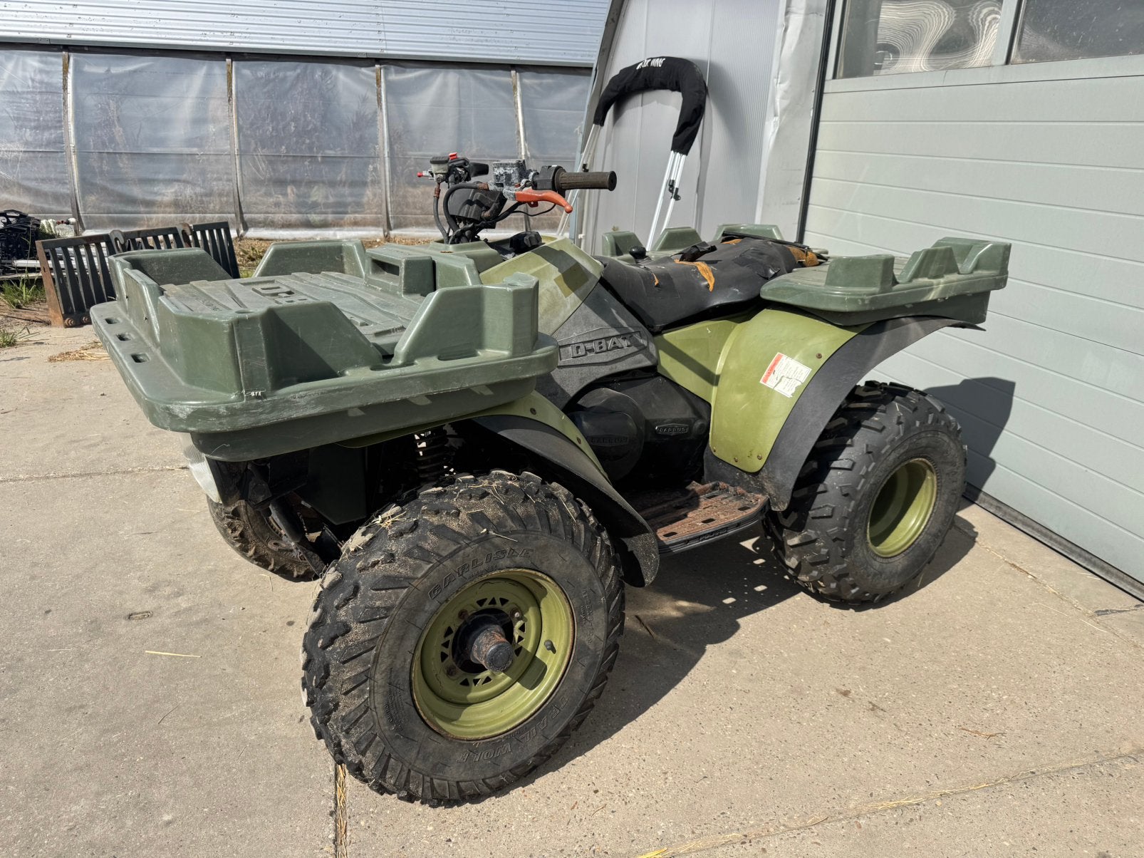 Unieke polaris d bat 400 diesel quad opknapper, Ophalen of Verzenden
