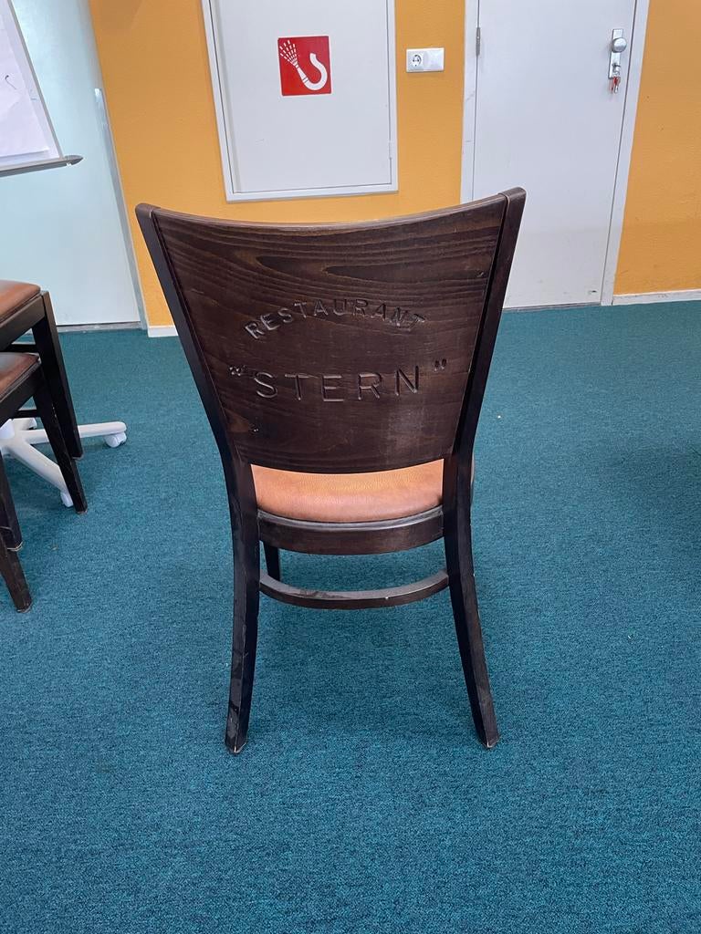 18 Café Stoelen - Restaurant "Stern" Stijl, Zakelijke goederen, Horeca | Meubilair en Inrichting, Ophalen, Gebruikt, Meubilair