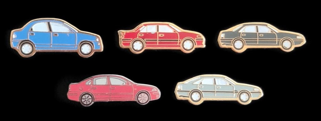Mazda collectie pins div. modellen, Verzamelen, Speldjes, Pins en Buttons, Verzenden, Nieuw, Transport, Speldje of Pin