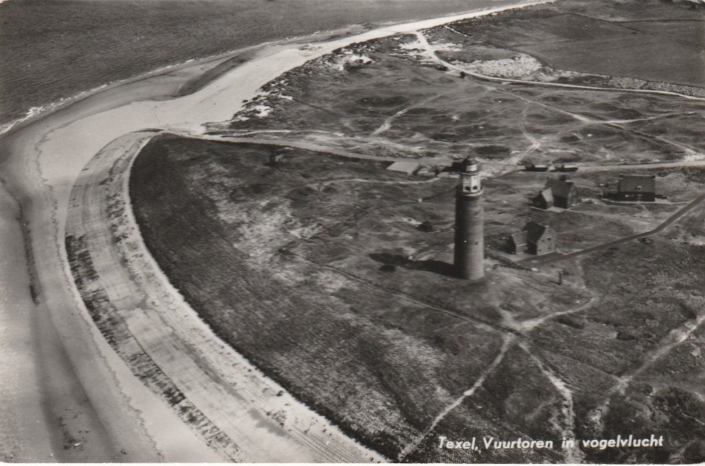 Texel, Ophalen of Verzenden, 1940 tot 1960, Gelopen, Waddeneilanden
