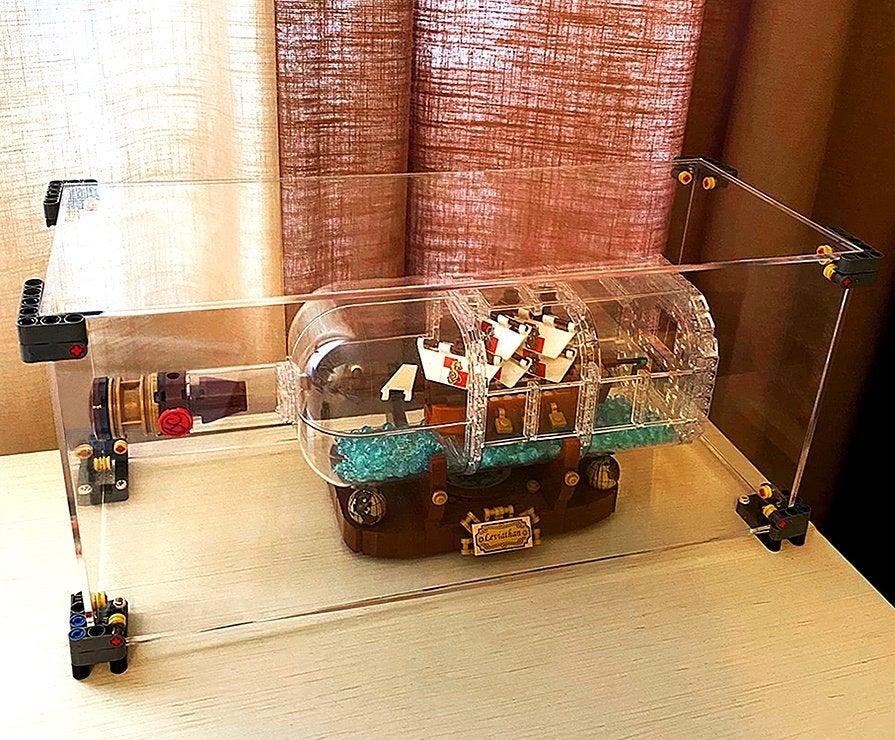 Showcase voor 21313 Ship in a Bottle Nieuw, Ophalen of Verzenden, Nieuw, Jongen of Meisje
