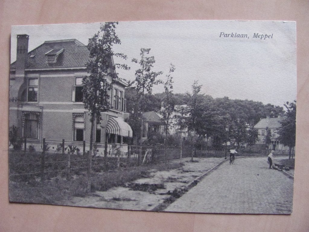 Meppel 1912 Parklaan, Ophalen of Verzenden, Voor 1920, Gelopen, Drenthe