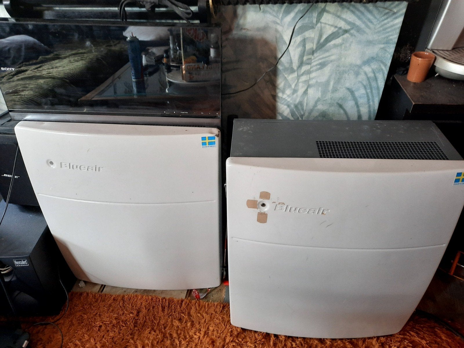 2 Blueair luchtreinigers - Voor schone lucht in huis, Witgoed en Apparatuur, Ophalen of Verzenden, Gebruikt, Luchtreiniger