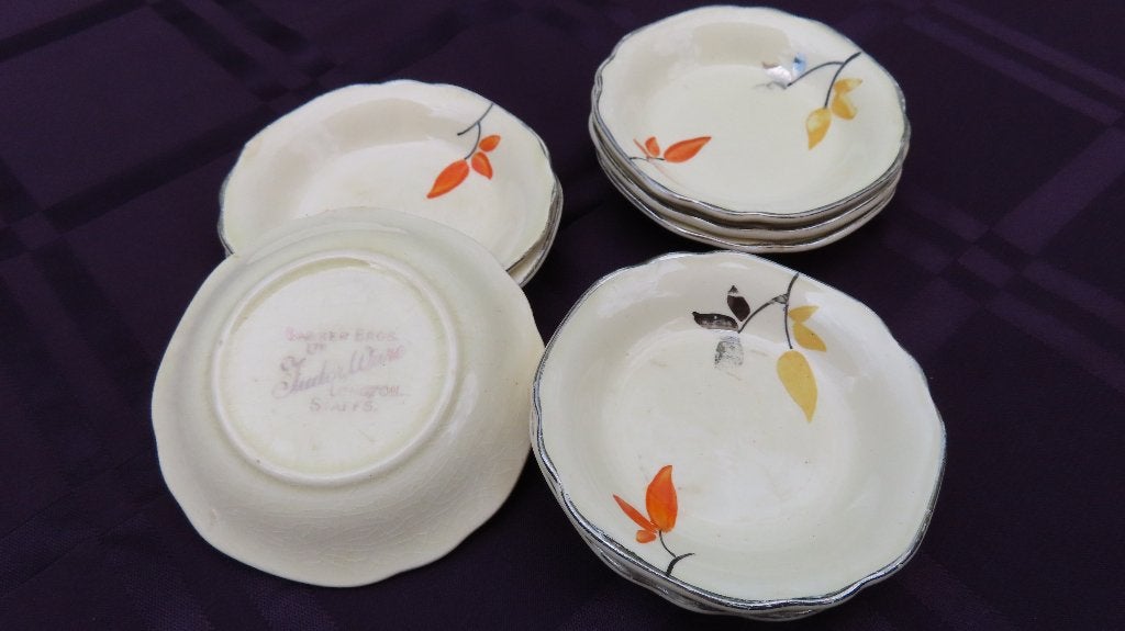 Kleine schaaltjes (voor hapjes) TudorWare, Ophalen of Verzenden, Gebruikt, Porselein, Overige typen