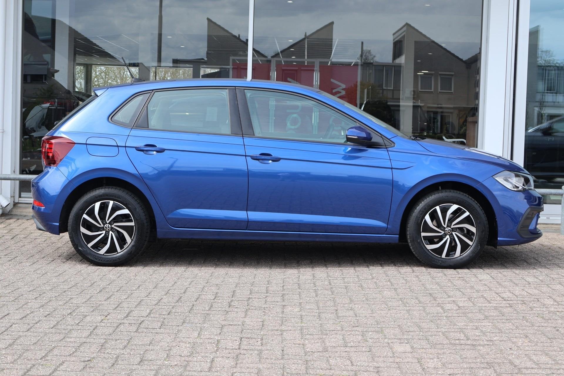 Volkswagen Polo 1.0 TSI 95pk Life | Apple Carplay | Adaptive, Voorwielaandrijving, 12 maanden, Stof, Gebruikt