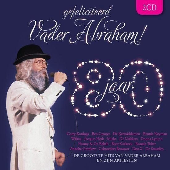 Pierre Kartner – Gefeliciteerd Vader Abraham! 80 Jaar (2CD), Ophalen of Verzenden, Nieuw in verpakking, Levenslied of Smartlap