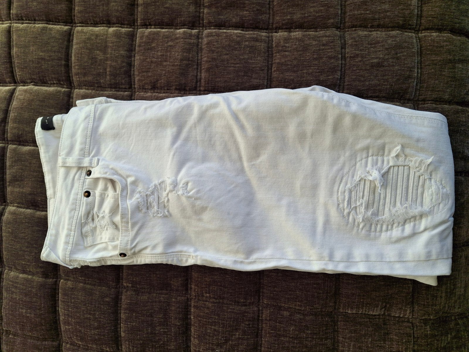 Zara Man Witte Jeans - Maat W34, Wit, Ophalen of Verzenden, Zara Man, W33 - W34 (confectie 48/50)