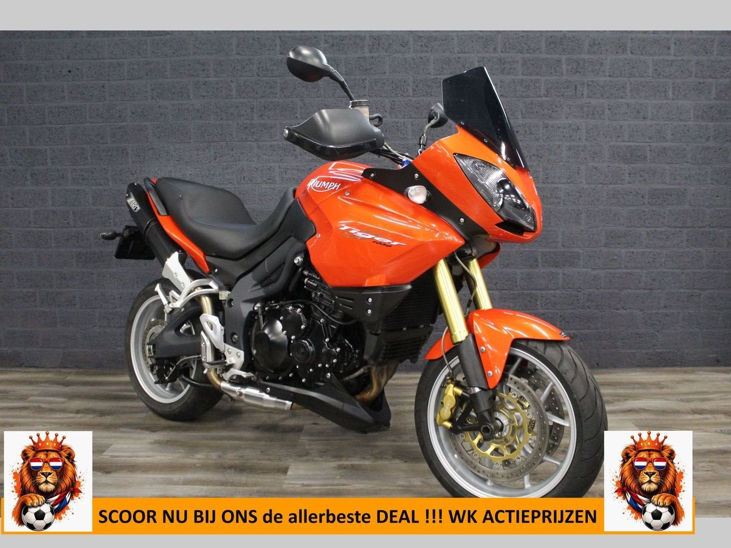 TRIUMPH TIGER 1050 ABS (bj 2011), Motorrijbewijs A, Bedrijf, Onbekend, Overig