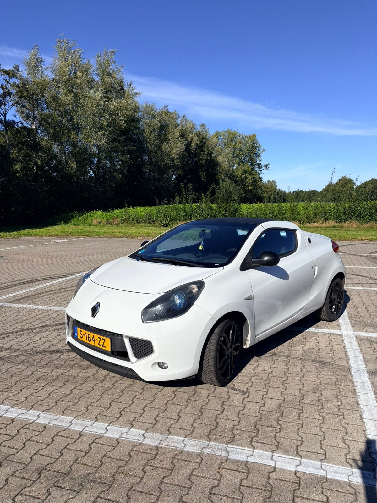Renault Wind 1.2 TCE 2011 Wit, Voorwielaandrijving, 4 cilinders, Cabriolet, 102 pk