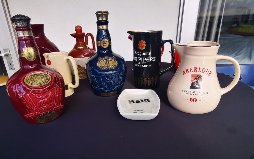 Whisky Kruikjes en Kannetjes - Decoratieve Collectie, Antiek en Kunst, Ophalen of Verzenden