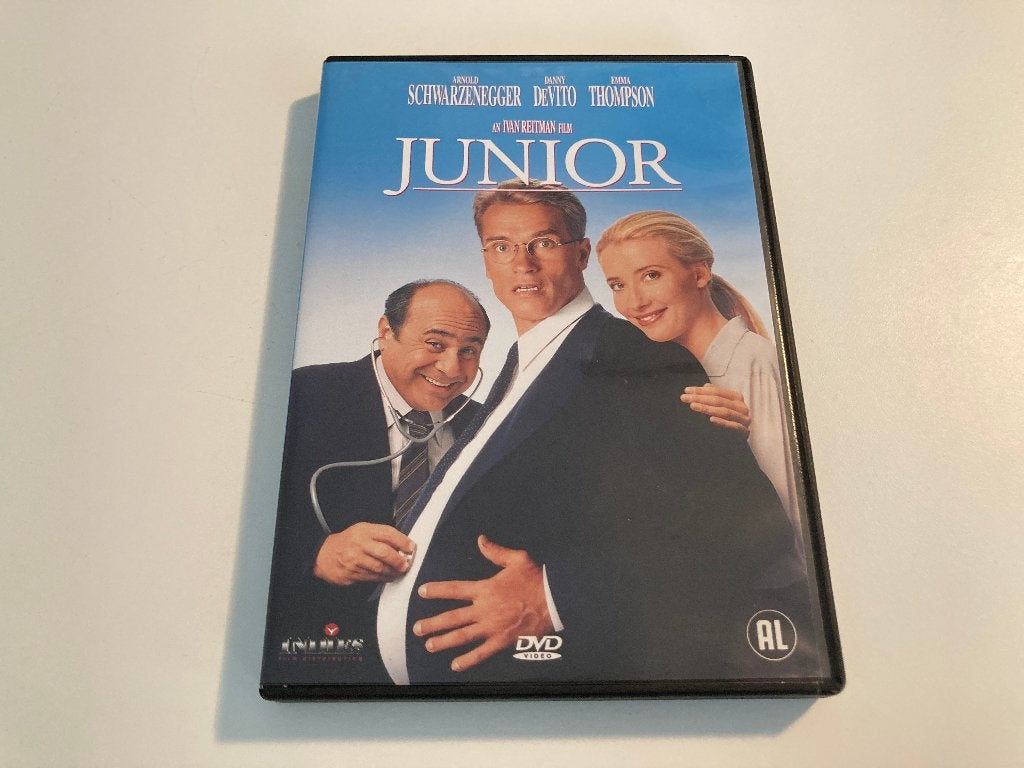 Junior - Arnold Schwarzenegger DVD, Cd's en Dvd's, Vanaf 16 jaar, Ophalen of Verzenden, Zo goed als nieuw, Nederlands