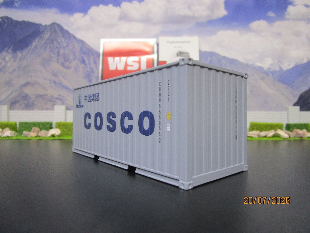premium line 20 ft container cosco 04-2254 wsi, Ophalen, Nieuw, Bus of Vrachtwagen, Wsi