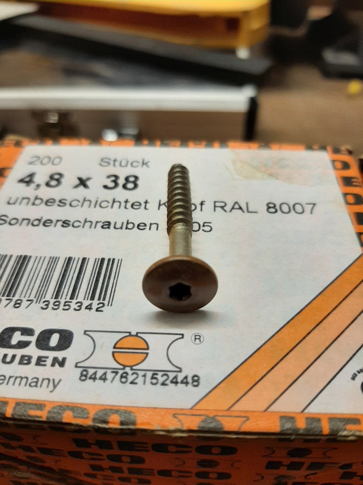 HECO Trespa Schroeven, Ophalen of Verzenden, Nieuw