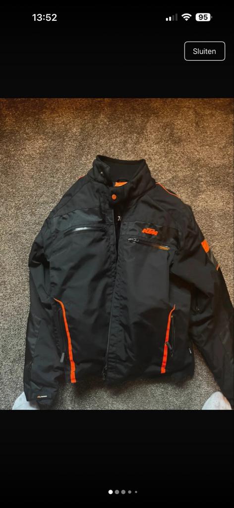 KTM Motorjas Textiel Maat XXL - Zo goed als nieuw, Ophalen, Tweedehands, Heren, Jas | textiel