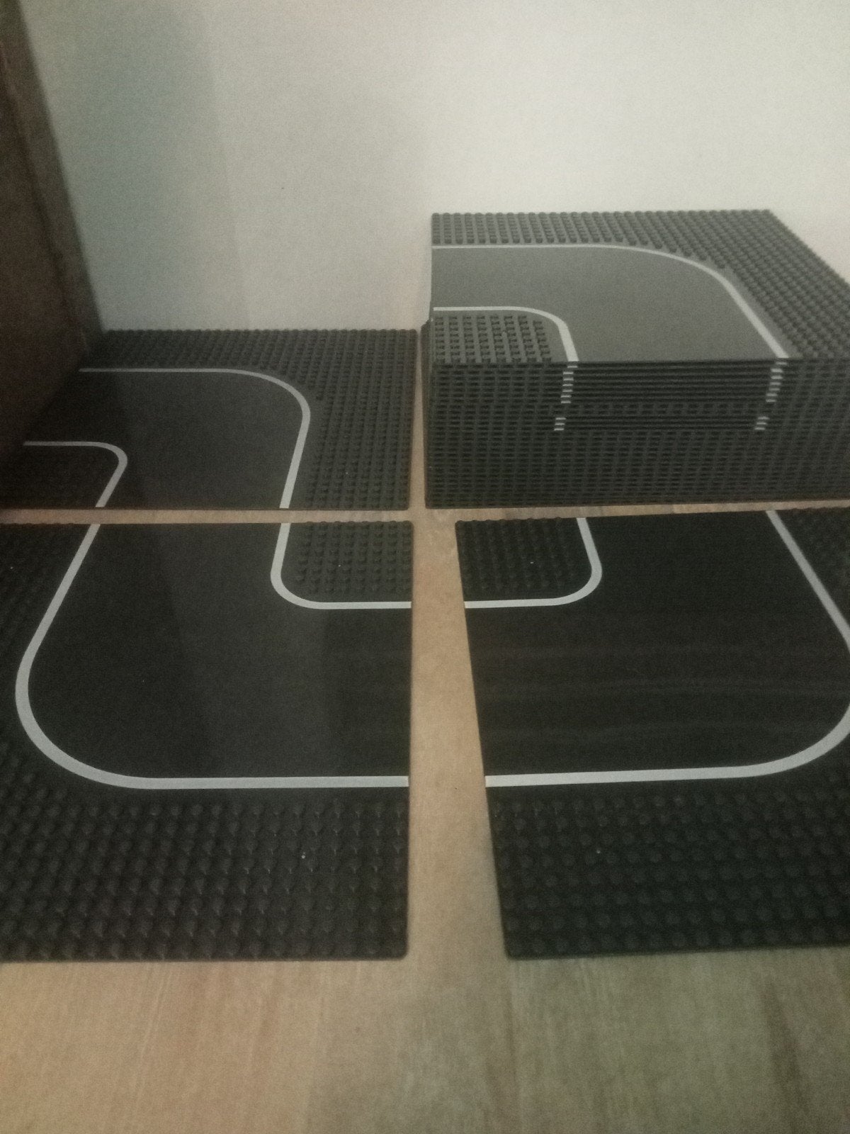 31 bocht grondplaten. Dekamarkt compatibel met Lego, Ophalen of Verzenden, Gebruikt, Overige merken