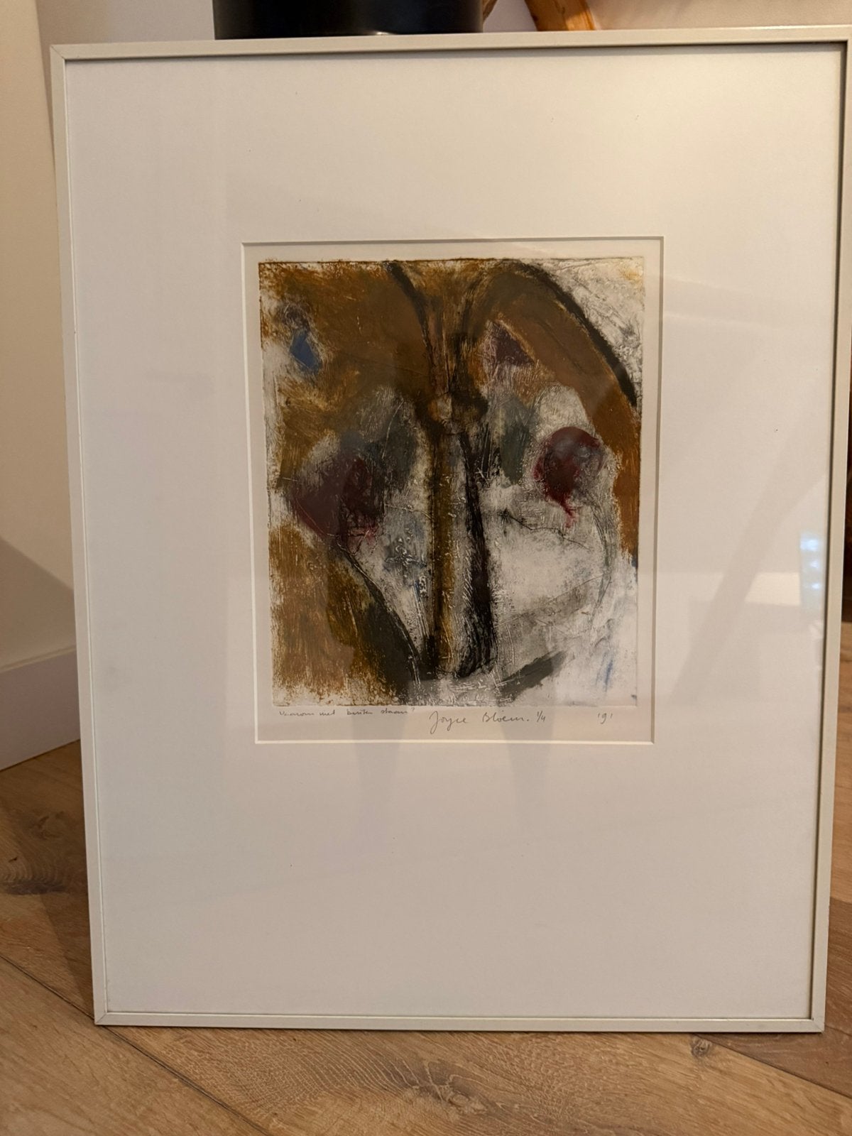 Schilderij abstract, Ingelijst, Ophalen, Abstract, Overige techniek