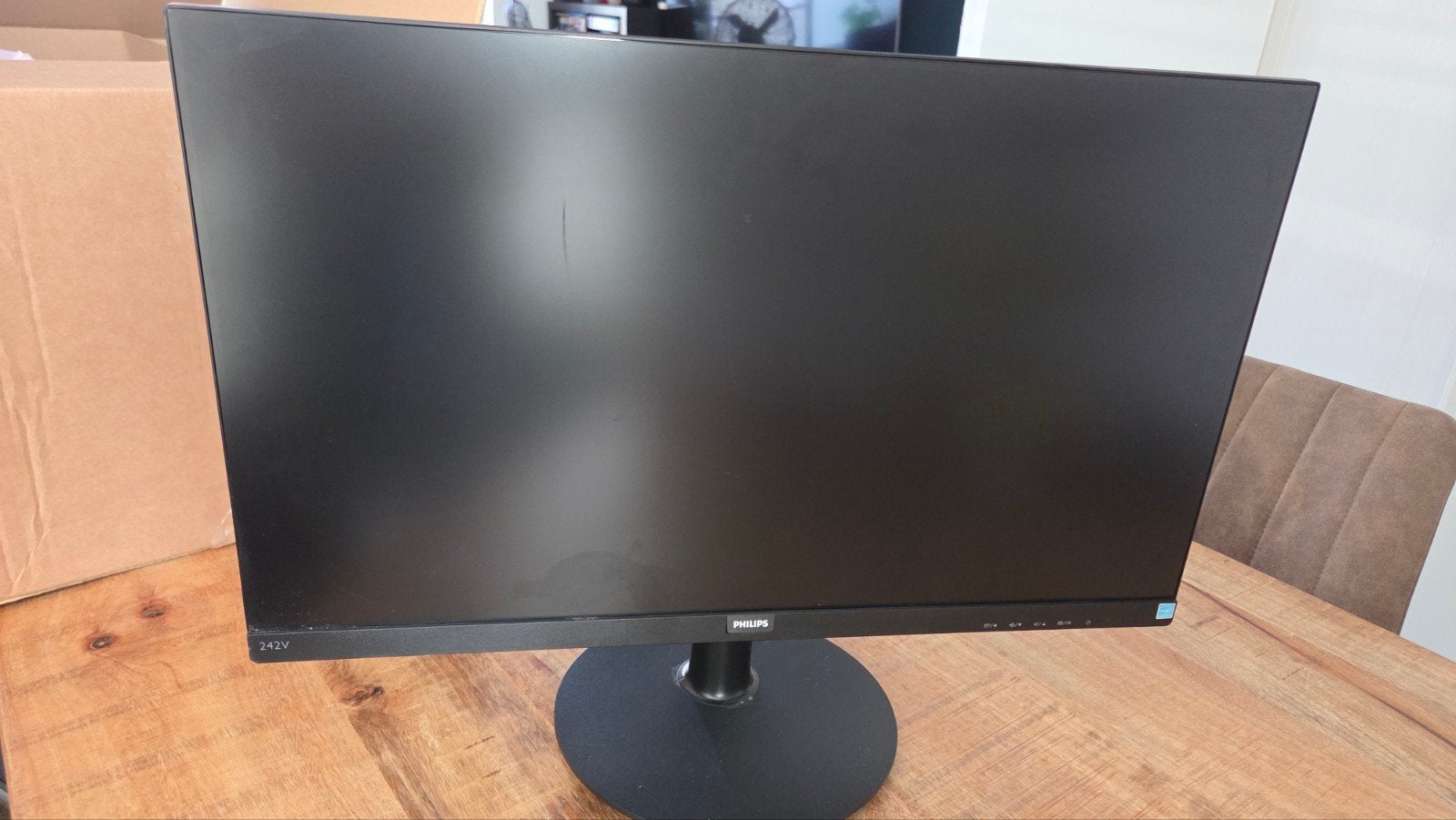 Philips 242V8A/00 monitor - Defect / Voor onderdelen, Computers en Software, Monitoren, Ophalen, Niet werkend, Philips