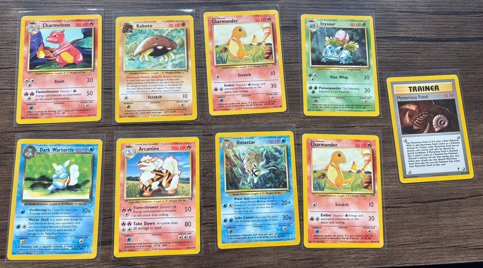 Ophalen: Legendary Collection Setje van 9 GD-EX, Hobby en Vrije tijd, Verzamelkaartspellen | Pokémon, Ophalen, Zo goed als nieuw