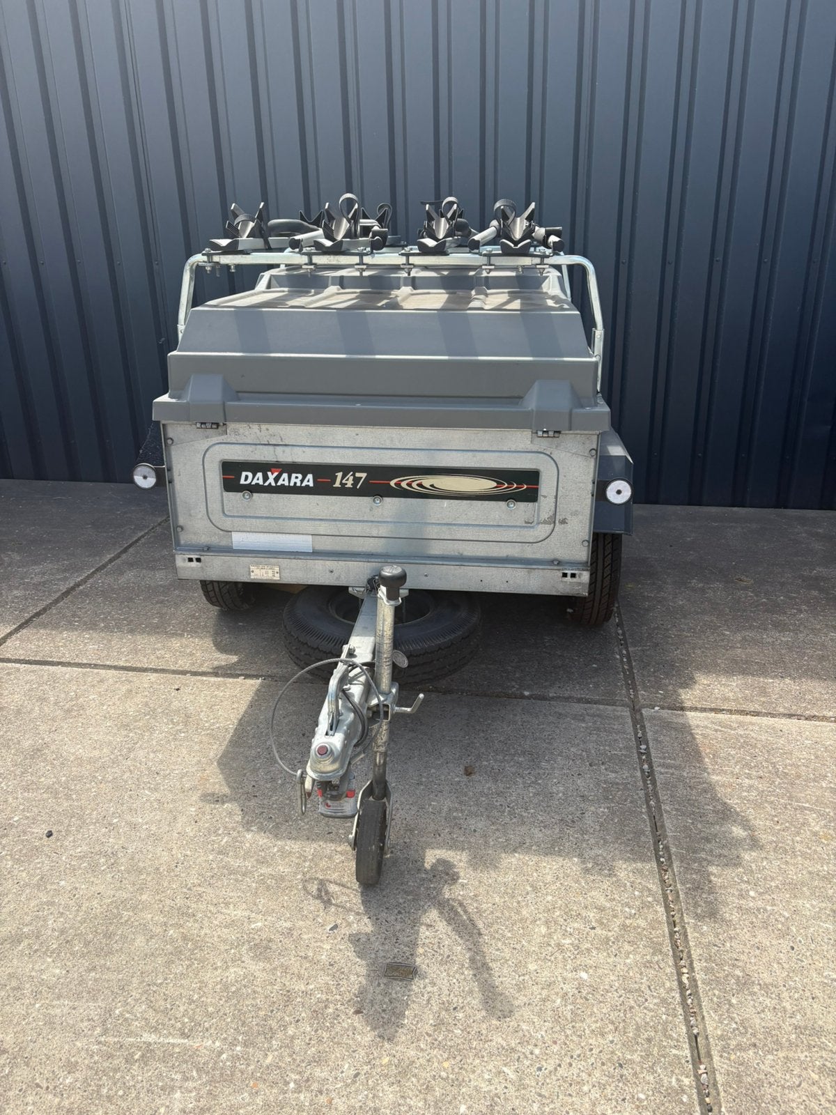 Daxara 147 aanhangwagen Vollebregt, Auto diversen, Aanhangers en Bagagewagens, Ophalen, Zo goed als nieuw