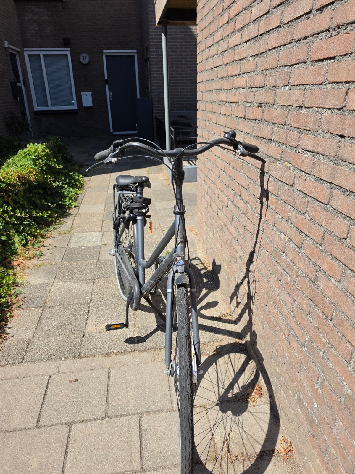 Degelijke stadsfiets BSP oseven - Gebruikt maar in goede st, Overige merken, Velgrem, Versnellingen, Ophalen of Verzenden