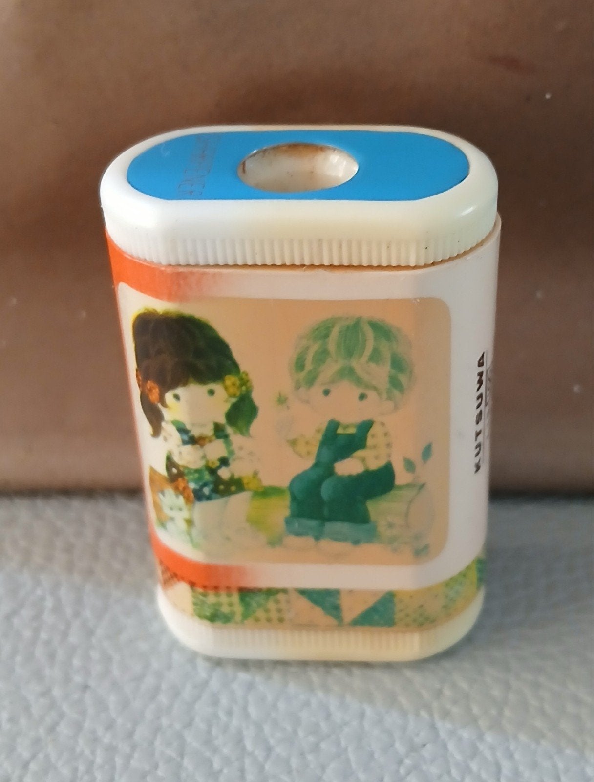 Vintage Kutsuwa Potloodslijper. Jaren 80,Japan., Ophalen of Verzenden, Gebruikt