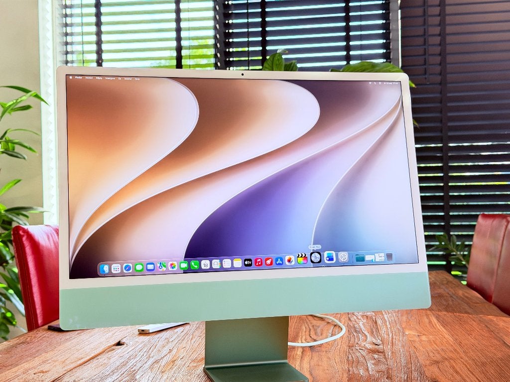 iMac 24 inch M1 Chip 8-Core 16GB Ram Met Doos + EXTRA'S, Computers en Software, Ophalen, 24‑inch 4,5K Retina-display Resolutie van 4480 x 2520 pixels