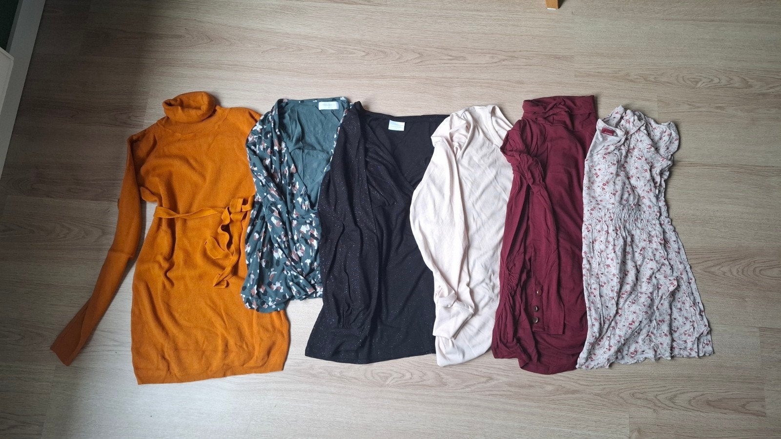 Zwangerschapkleding Maat S, 5 longsleeves en 1 shirt, Kleding | Dames, Positiekleding, Ophalen, Meerkleurig, Mamalicious, Shirt of Top