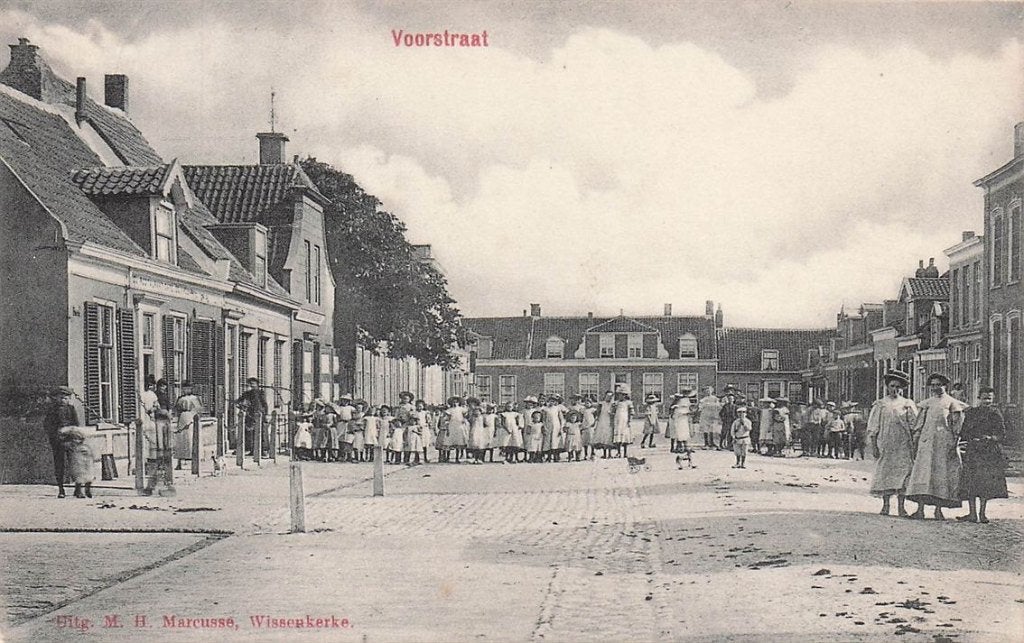 702-373-021 Wissenkerke Voorstraat, Verzenden, Voor 1920, Zeeland