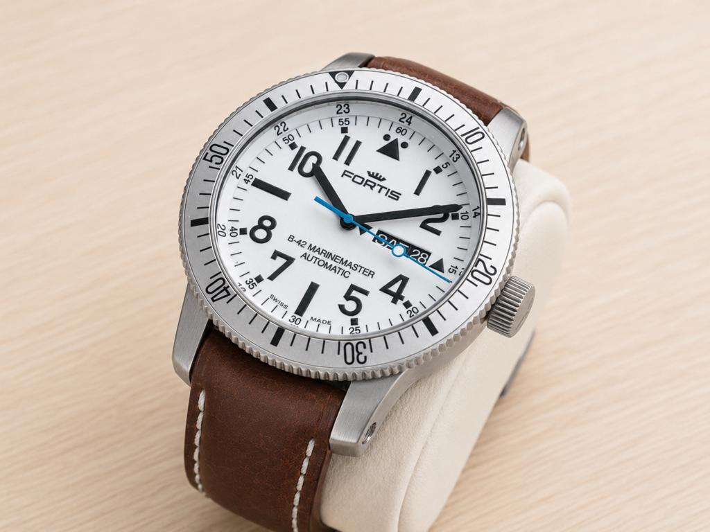 Fortis B-42 Marinemaster Automatic, Sieraden, Tassen en Uiterlijk, Horloges | Heren, Gebruikt, Polshorloge, Overige merken, Staal