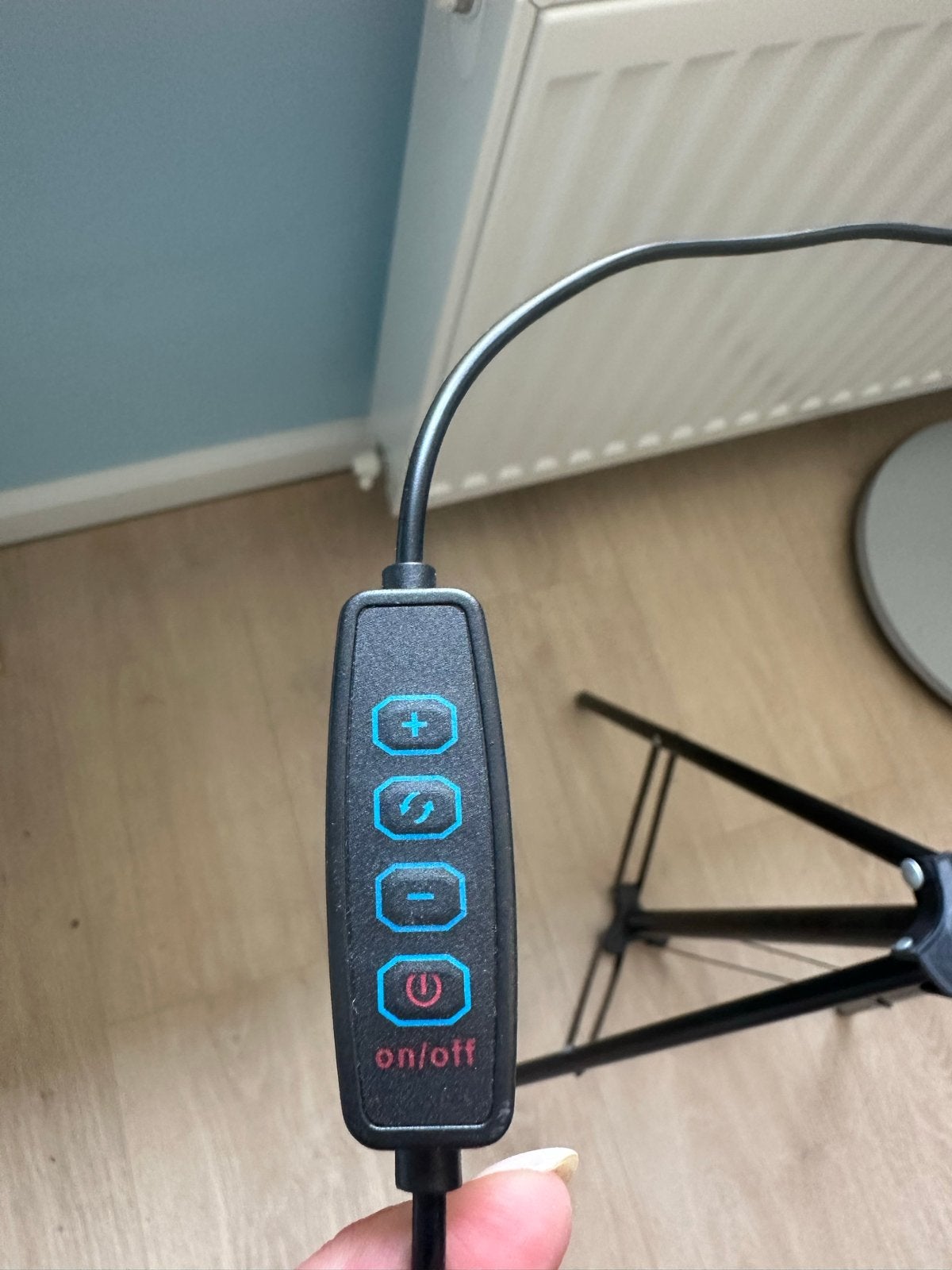 Ringlamp met statief - Zo goed als nieuw, Belichting, Ophalen, Zo goed als nieuw