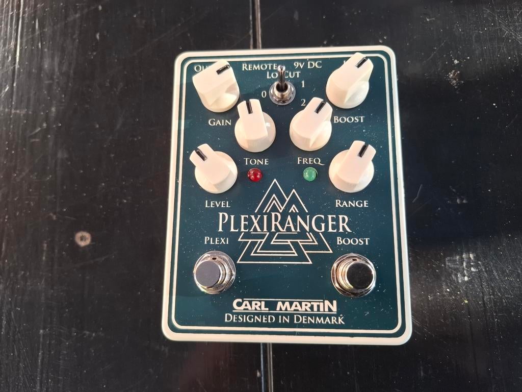 Carl Martin PlexiRanger Overdrive/Boost Pedaal, Muziek en Instrumenten, Effecten, Ophalen of Verzenden, Zo goed als nieuw