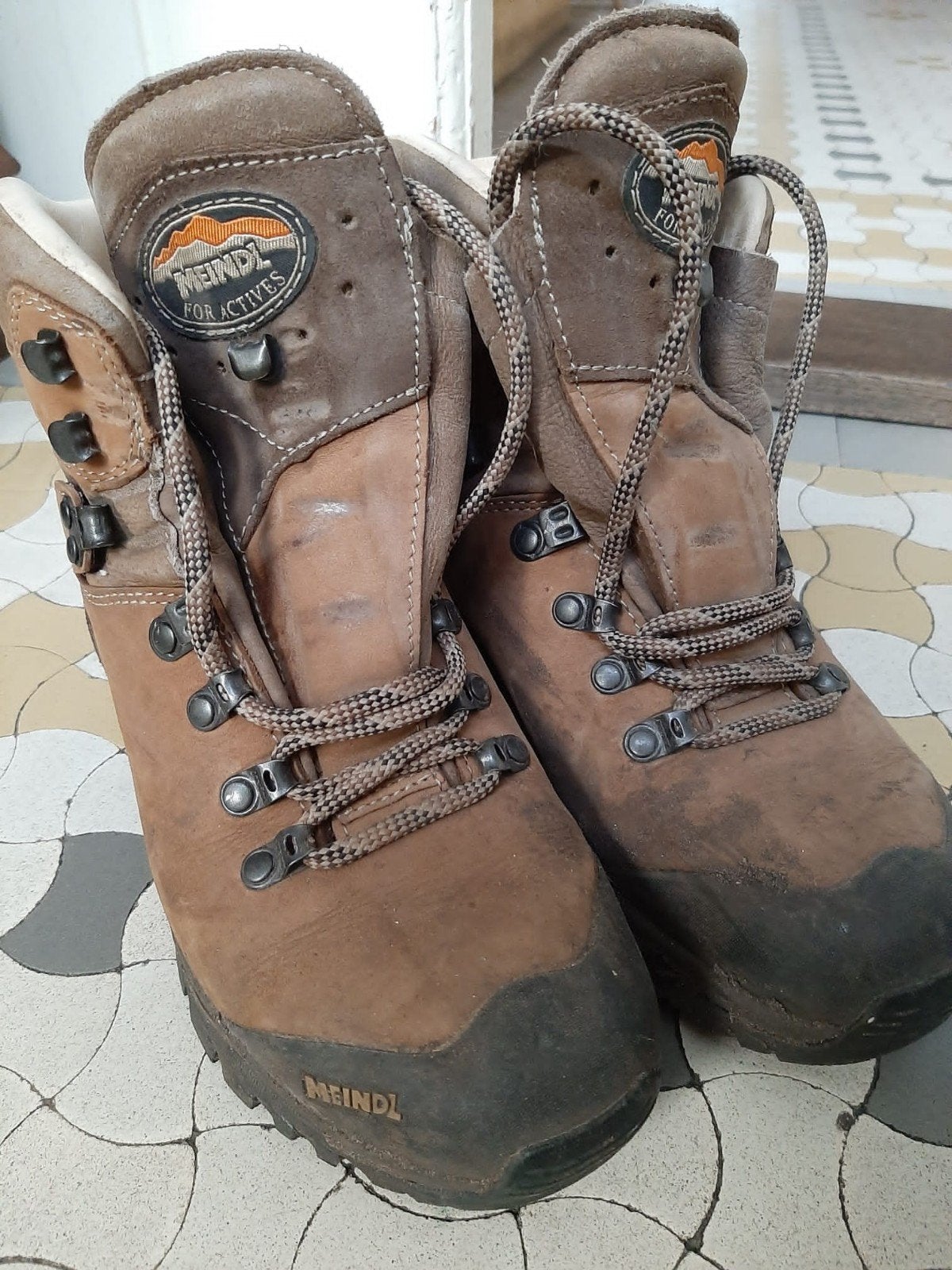 Meindl wandelschoenen maat 38.5, Ophalen, Gebruikt, Schoenen