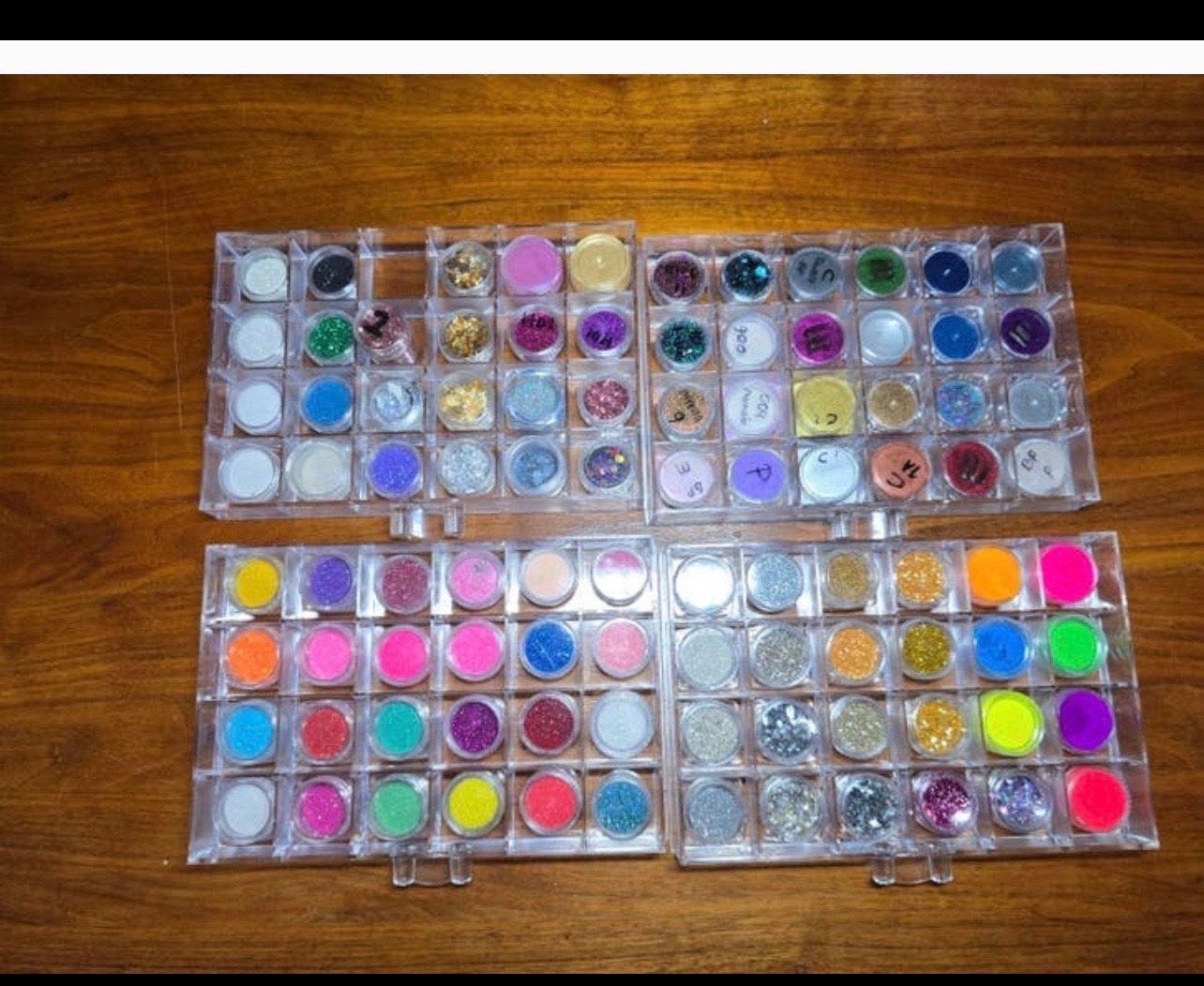 Acryl poeder diverse kleuren - Zo goed als nieuw, Sieraden, Tassen en Uiterlijk, Uiterlijk | Cosmetica en Make-up, Overige kleuren