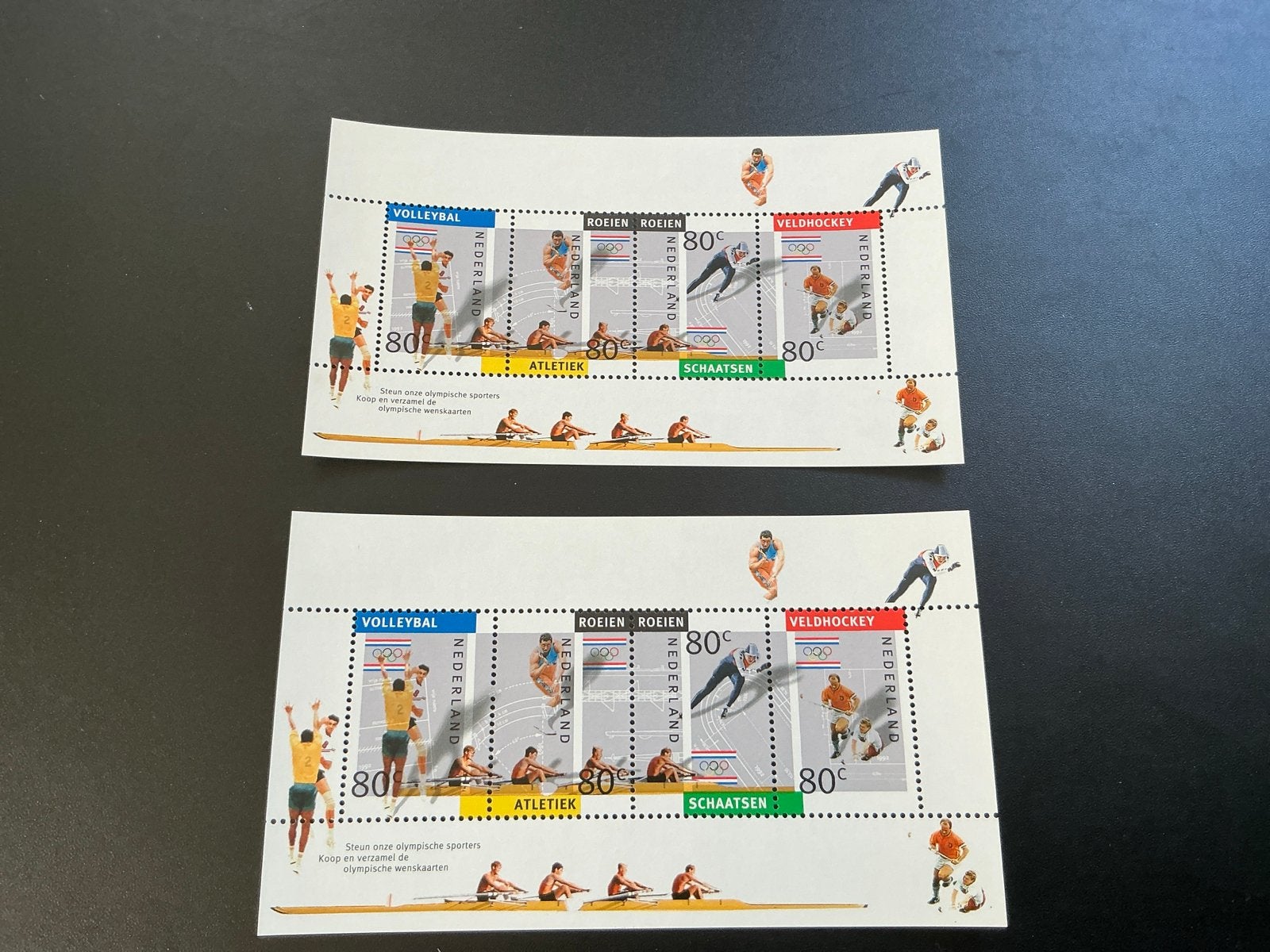 Nederlandse postzegels Olympische Spelen sporten, Postzegels en Munten, Ophalen of Verzenden, Na 1940, Postfris