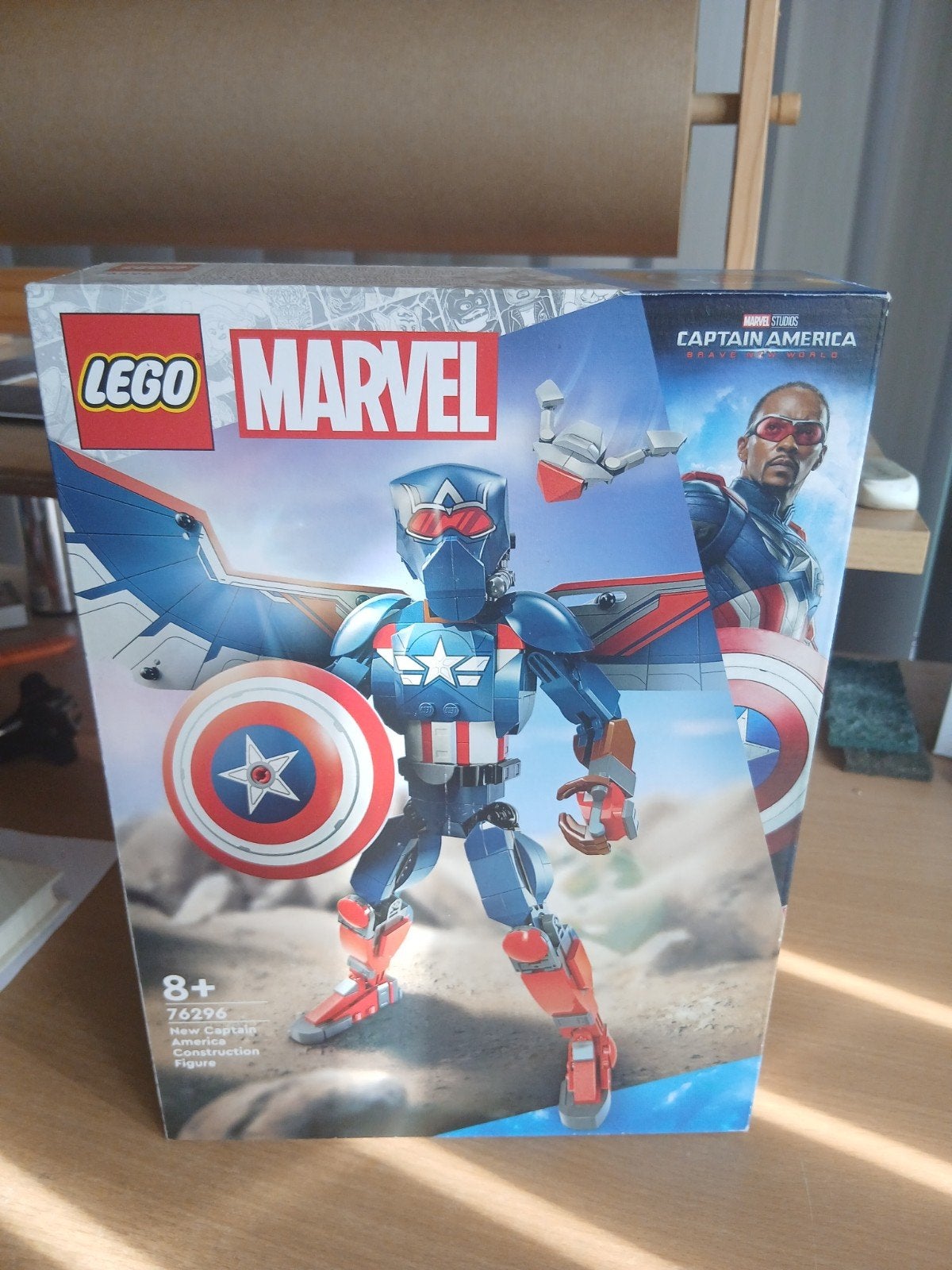 LEGO Marvel Captain America Constructiefiguur 76296, Ophalen of Verzenden, Nieuw, Overige merken